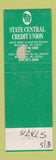 Matchbook Cover - State Central Credit Union Milwaukee WI WEAR