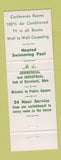 Matchbook Cover - Watson's Motor Hotel Restaurant Cleveland OH Full Length