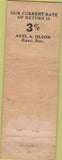 Matchbook Cover - ST Paul Savings Loan MN WORN
