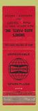 Matchbook Cover - Champion Spark Plugs Naugatuck Oakville Waterbury CT