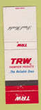 Matchbook Cover - TRW Thompson Products Paul Hould