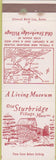 Matchbook Cover - Old Sturbridge Village MA