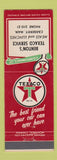 Matchbook Cover - Benton's Texaco oil gas Carberry MB