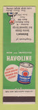 Matchbook Cover - Texaco oil gas Steinman's Hazleton PA