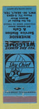 Matchbook Cover - Texaco oil gas Riverside Service Cafe Sealy TX BBQ