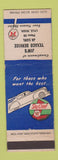 Matchbook Cover - Texaco oil gas Jim's Lyle WA low phone #