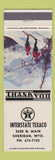 Matchbook Cover - Interstate Texaco oil gas Sheridan WY