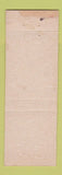 Matchbook Cover - Caltex oil gas Havoline Belgium