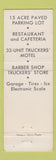 Matchbook Cover - Jarrell Truck Stop Texaco oil gas Doswell VA