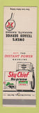 Matchbook Cover - Owen's Texaco oil gas Mankato KS
