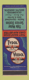 Matchbook Cover - Tydol Veedol oil gas Deadwood SD International Harvester