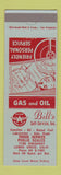 Matchbook Cover - Bill's Flying A oil gas Lemon Grove CA
