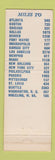 Matchbook Cover - Ohio 70-37 Truck Stop Union 76 oil gas Hebron OH