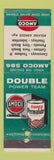 Matchbook Cover - Amoco oil gas Vero Beach FL