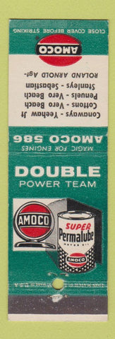 Matchbook Cover - Amoco oil gas Vero Beach FL