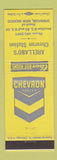 Matchbook Cover - Arellano's Chevron oil gas Spring NM