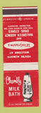 Matchbook Cover - Walgreens Drug Store Chambly Milk Bath DD Bean