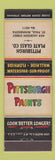 Matchbook Cover - Pittsburgh Plate Glass paints St Paul MN