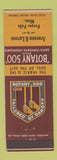 Matchbook Cover - Botany 500 Men's Clothes Arneson Larson Fergus Falls MN