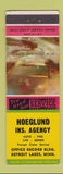 Matchbook Cover - Hoeglund Insurance Detroit Lakes MN