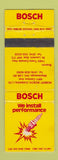 Matchbook Cover - Bosch Spark Plugs Mississauga ON ST Laurent QC #1