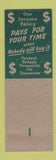 Matchbook Cover - HF Ohde Insurance Austin MN