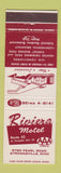 Matchbook Cover - Riviera Motel Strongsville OH