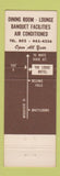 Matchbook Cover - Lodge Motel Bellows Falls VT