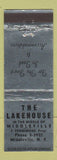 Matchbook Cover - The Lakehouse Middleville NY