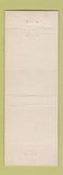 Matchbook Cover - Kingsbury Hotel Hudson Falls NY