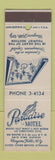 Matchbook Cover - Paradise Motel Niagara Falls NY