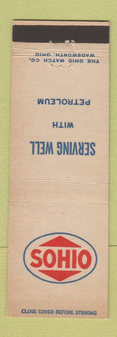 Matchbook Cover - Sohio oil gas