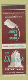 Matchbook Cover - Chinook Hotel Yakima WA