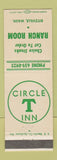 Matchbook Cover - Circle T Inn Ranch Room Ritzville WA