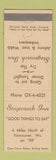 Matchbook Cover - Stagecoach Inn Vancouver WA