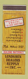 Matchbook Cover - Lundgren Building Materials Lumber Tacoma WA