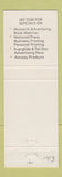 Matchbook Cover - Cadet Services Seattle WA 1976 advertising