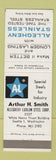 Matchbook Cover - Allegheny Ludlum Steel Seattle WA Arthur Smith