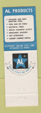 Matchbook Cover - Allegheny Ludlum Steel Seattle WA Arthur Smith