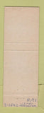 Matchbook Cover - Pat's Restaurant Tacoma WA