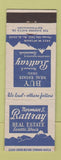 Matchbook Cover - Norman S Rattray Real Estate Seattle WA