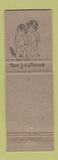 Matchbook Cover - Mac's Embers Restaurant West End NJ