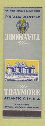 Matchbook Cover - Traymore Hotel Atlantic City NJ
