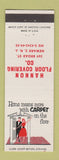 Matchbook Cover - Hannon Floor Covering Carpet Newark NJ