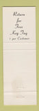 Matchbook Cover - Brunswick Toyota Topsham ME