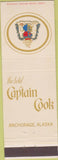 Matchbook Cover - The Hotel Captain Cook Anchorage AK
