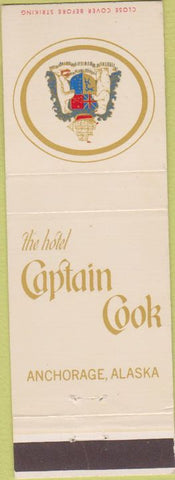 Matchbook Cover - The Hotel Captain Cook Anchorage AK
