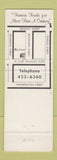 Matchbook Cover - Cafe Marliave Boston MA