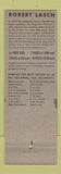 Matchbook Cover - Chicago Sun Newspaper IL Robert Lasch