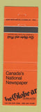 Matchbook Cover - The Glove and Mail Newspaper Canada